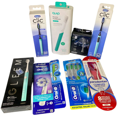 La mezcla dental incluye cabezales de cepillo (lote de 60 piezas)